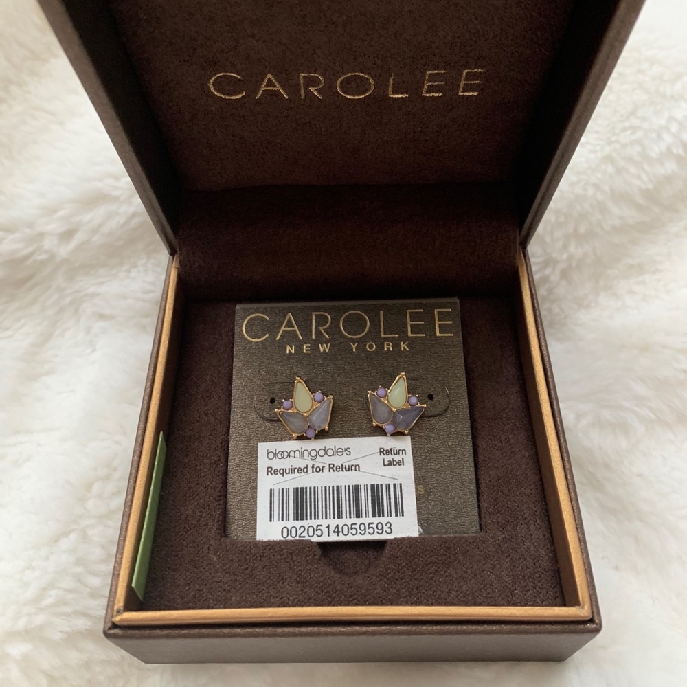 Carolee cluster stud earring
